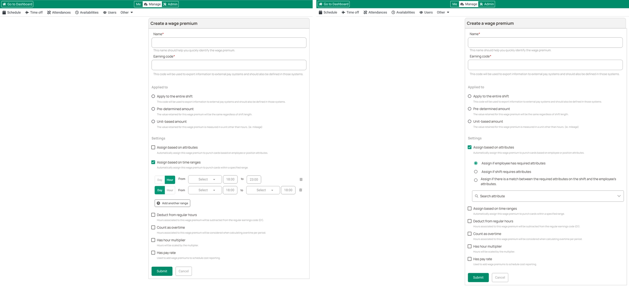 Wage Premiums Automation — image 2