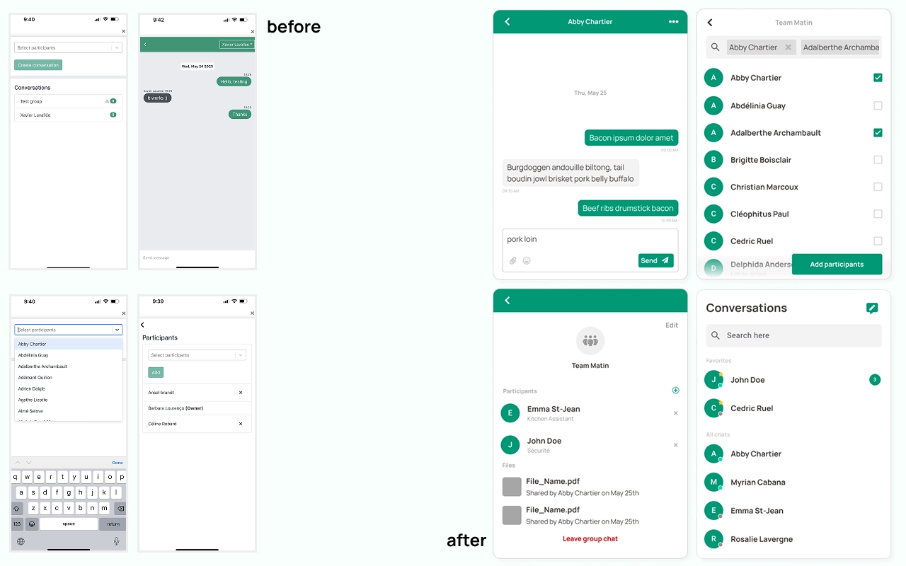 Internal Chat Experience — image 2